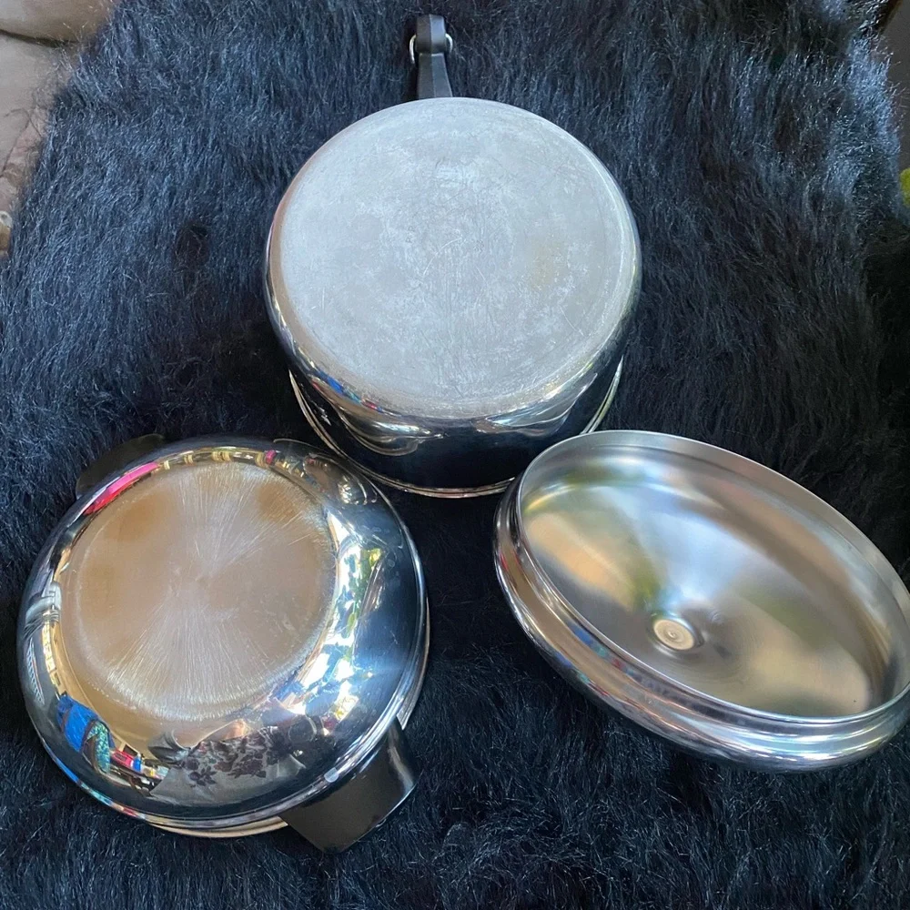 Farberware Double Boiler 3 Qt Pan, Upper, & Lid